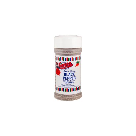 Black Pepper, Ground in a small tiny jar 1.5 ounces