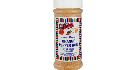 Orange Pepper Rub
