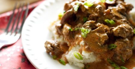 Venison Stroganoff – Low Carb, Keto, GF