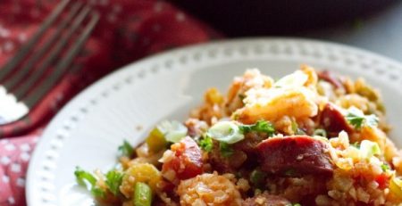 Keto Jambalaya with Shrimp & Andouille
