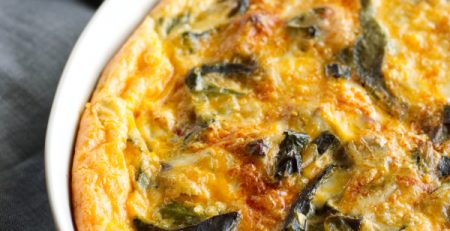Beefed-Up Chile Rellenos Breakfast Casserole