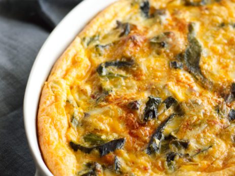 Beefed-Up Chile Rellenos Breakfast Casserole
