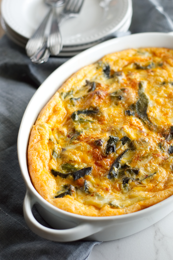 Beefed-Up Chile Rellenos Breakfast Casserole | Fiesta Spices