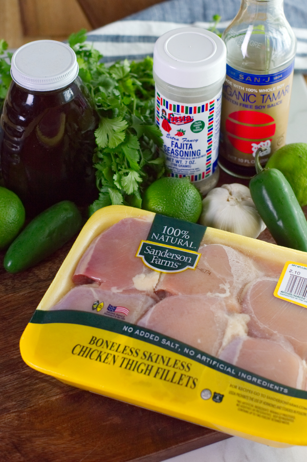 Grilled Jalapeno Chicken Thighs Ingredients