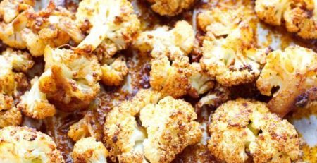 Roasted Cauliflower Keto Hummus
