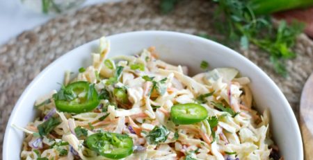 Jalapeno Coleslaw