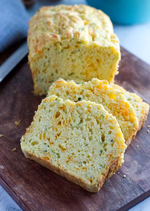 Zucchini Cheddar Bread