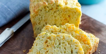 Zucchini Cheddar Bread