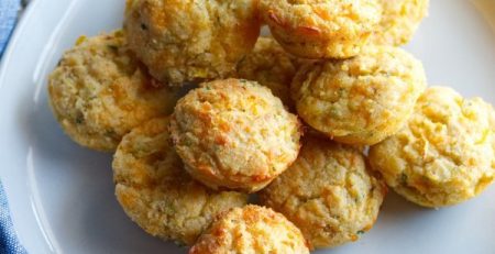 Cheesy Squash Bites