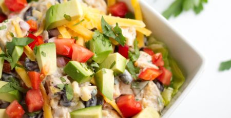 South of the Border Chicken Salad