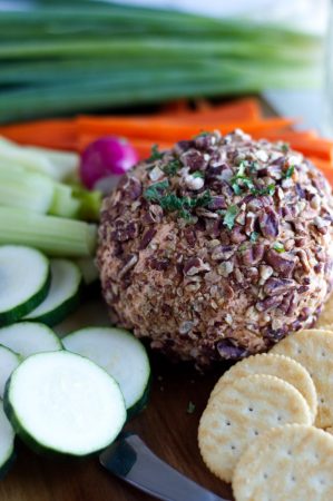Chipotle Cheddar Cheese Ball