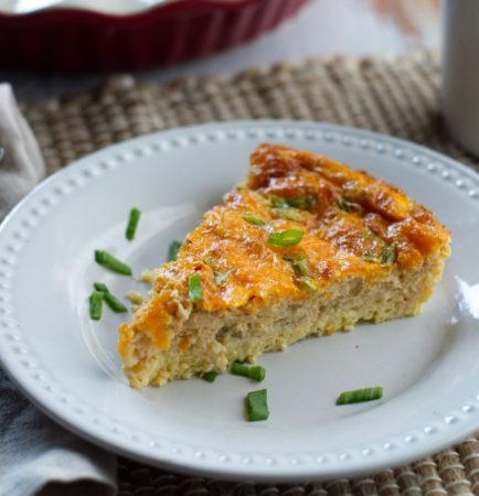 Cheesy Green Chili Brunch Bake