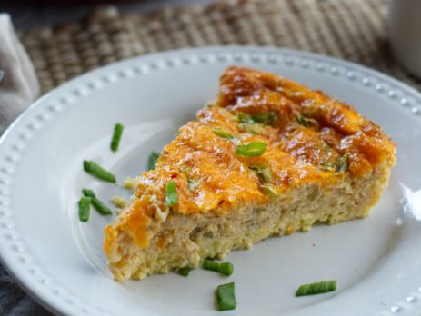 Cheesy Green Chili Brunch Bake