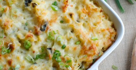 Southwest Cheesy Hash Brown Bake