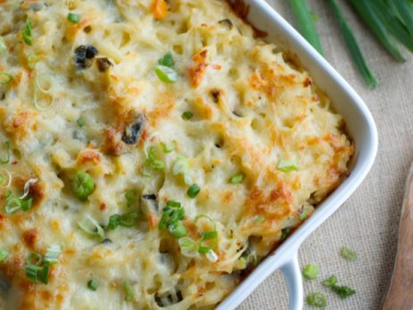 Southwest Cheesy Hash Brown Bake