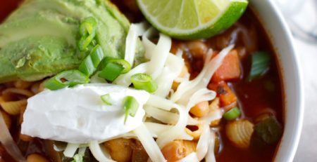 Fiesta Minestrone Soup