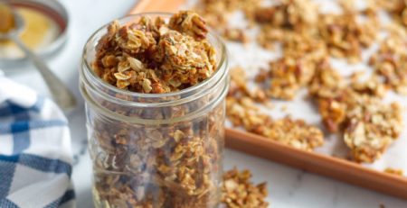 Cinnamon Pecan Granola