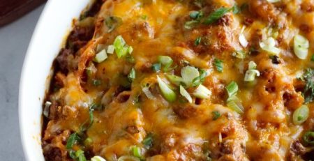 Mexican Spaghetti Casserole