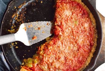 Keto Deep Dish Pizza