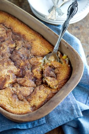 Easy Peach Cobbler