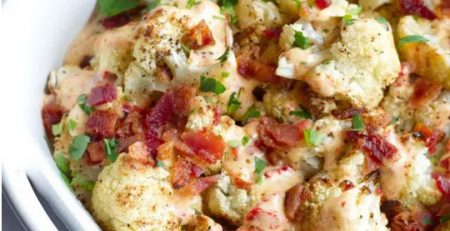Roasted Cauliflower with RP