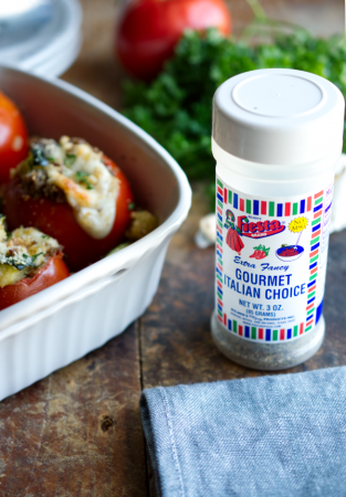 Cheesy Stuffed Tomatoes