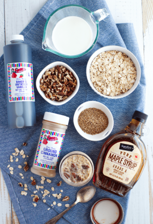 Cinnamon Pecan Overnight Oats