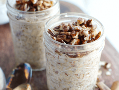 Cinnamon Pecan Overnight Oats