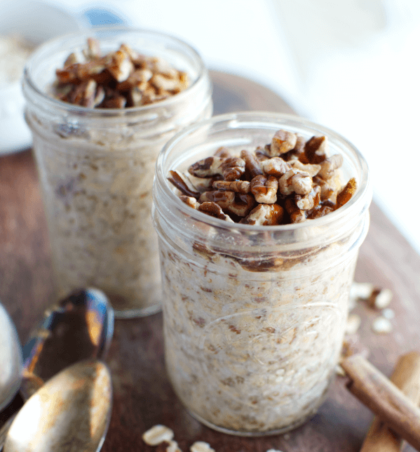 Cinnamon Pecan Overnight Oats | Fiesta Spices