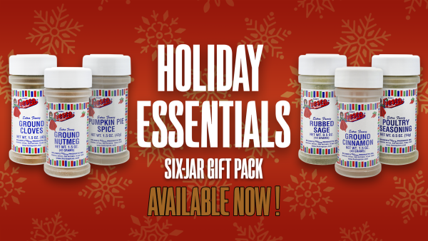 Holiday Essentials Six-Jar Gift Pack - Available NOW!