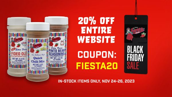 Black Friday 20% OFF Entire Website