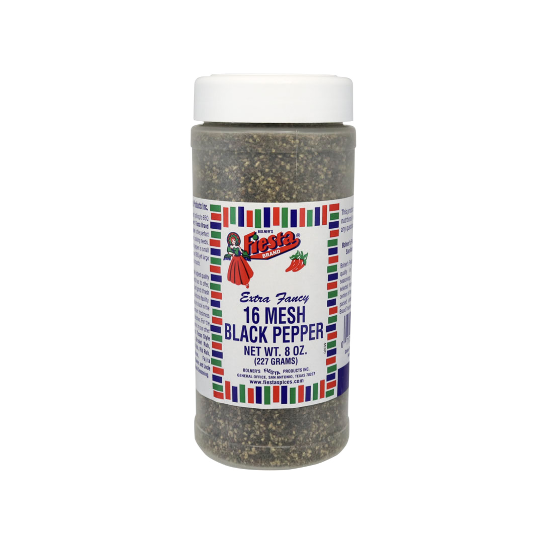 Black Pepper, Ground 16-Mesh large jar