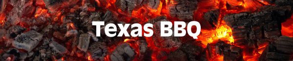 Texas BBQ product category page title banner