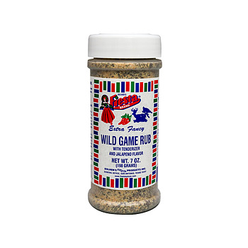 medium size jar of Wild Game Rub 7 ounces