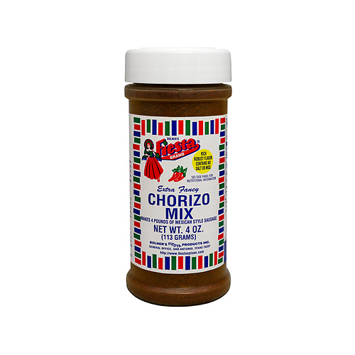 Medium size jar of Chorizo Mix four ounces