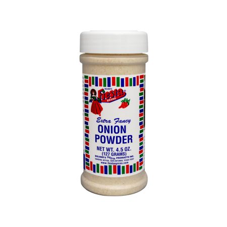 Medium size jar of Onion Powder four- and one-half ounces