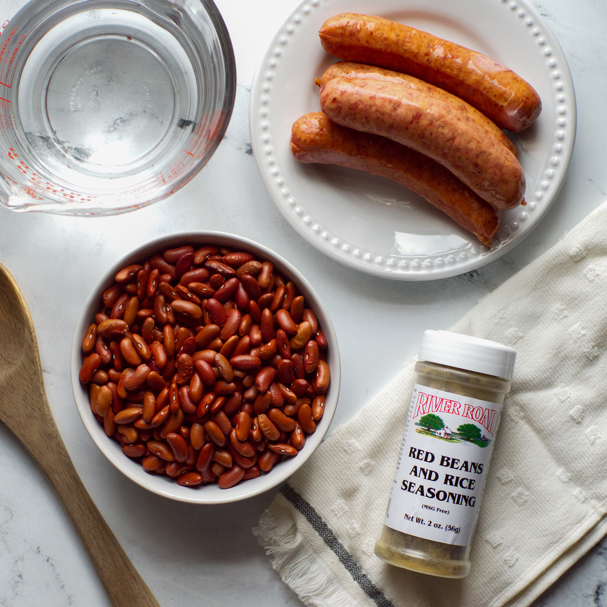 Red Beans and Rice Ingredients Ingredients for Red Beans and Rice Recipe