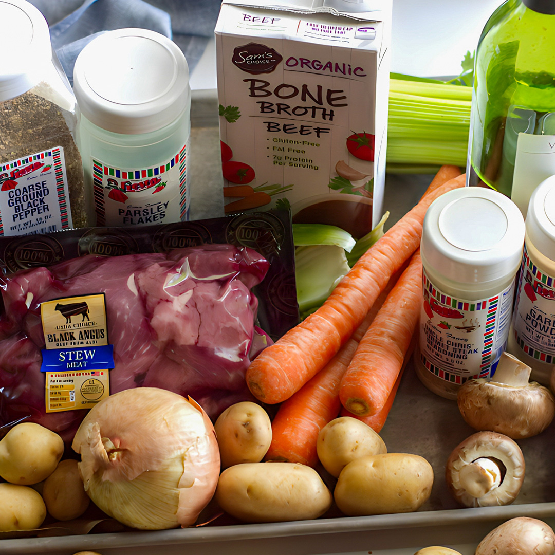 Beef Stew Ingredients Ingredients for Beef Stew