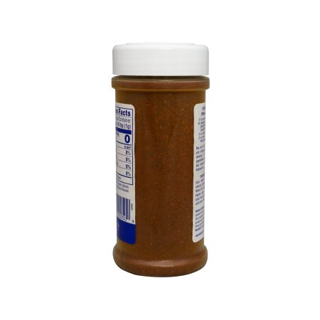 Medium size jar of Chorizo Mix four ounces back of jar