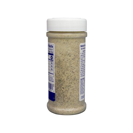medium size jar of Fajita Seasoning, Chicken - Salt Free back of jar