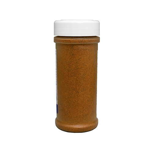 Medium size jar of Cayenne Pepper four ounces back of jar