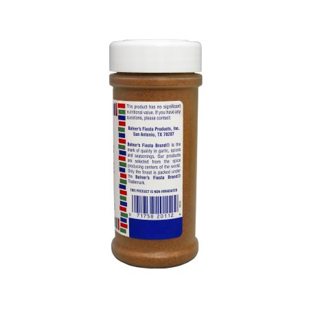 Medium size jar of Cayenne Pepper four ounces side of jar