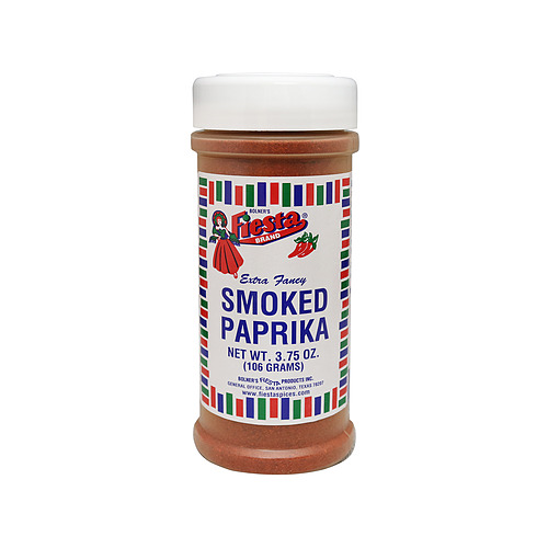 Smoked Paprika medium jar font of jar label